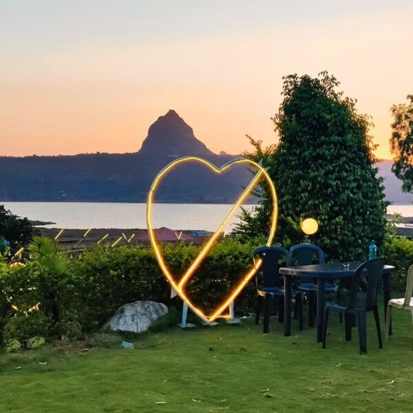 Pawna Lake camping location near Lonavala with lakeside views